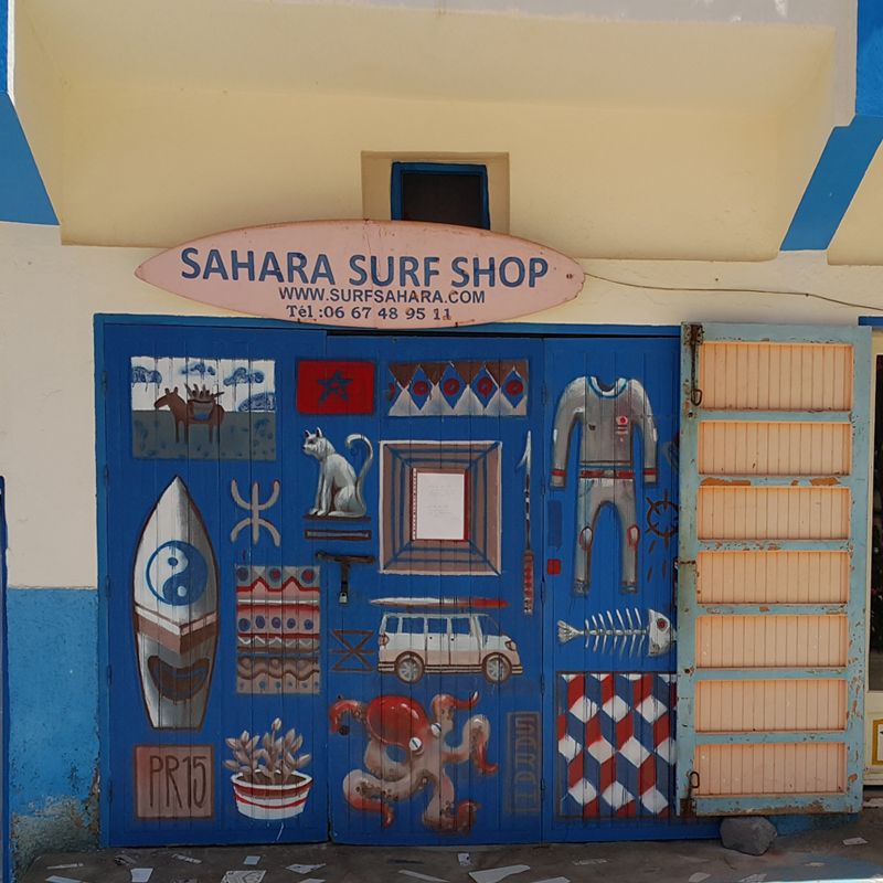 Costa Atlántica. Sáhara Surf Shop. The Best Morocco.